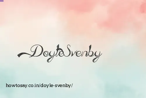 Doyle Svenby