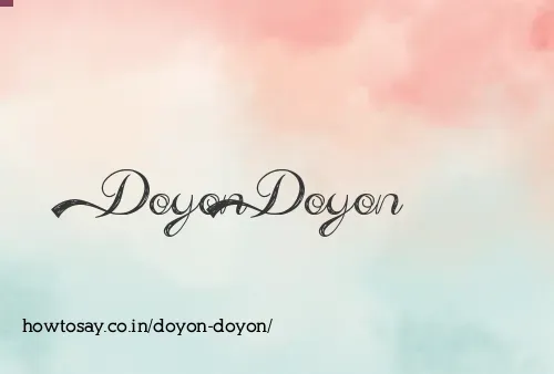 Doyon Doyon