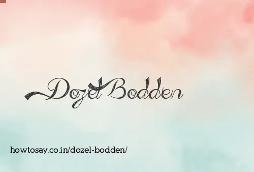 Dozel Bodden
