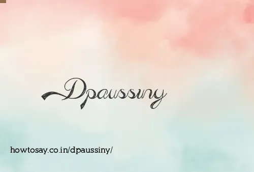 Dpaussiny