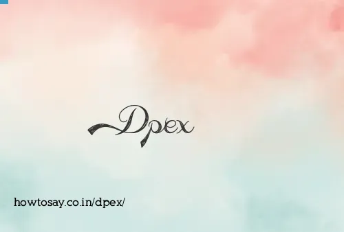 Dpex