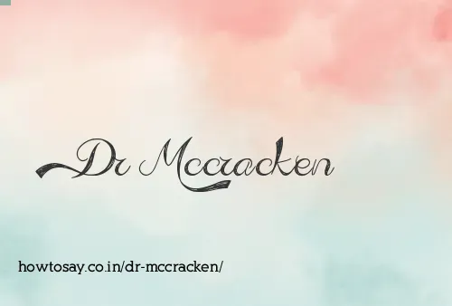 Dr Mccracken