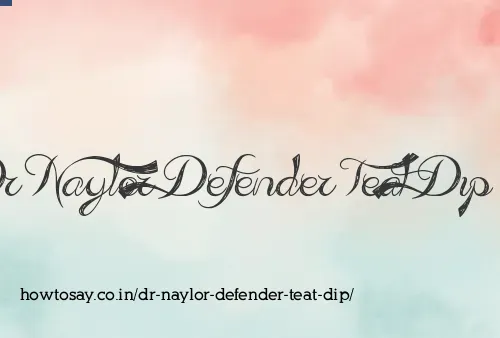 Dr Naylor Defender Teat Dip