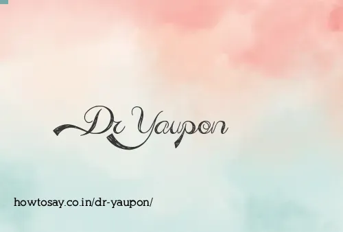Dr Yaupon