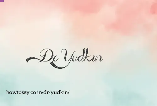Dr Yudkin