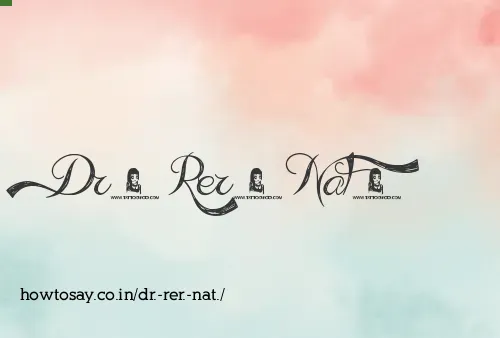 Dr. Rer. Nat.