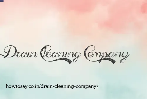 Drain Cleaning Company