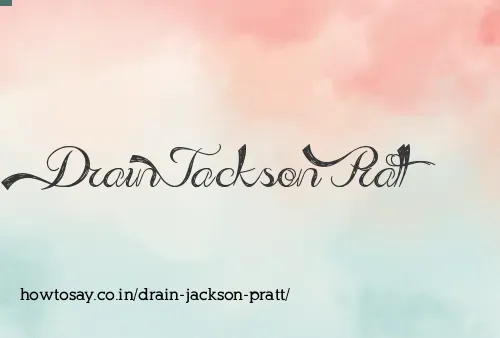 Drain Jackson Pratt