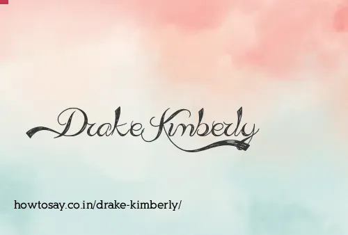 Drake Kimberly