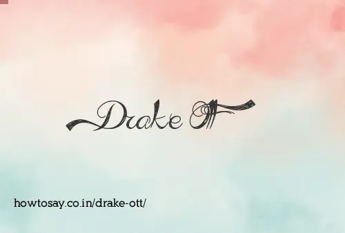 Drake Ott