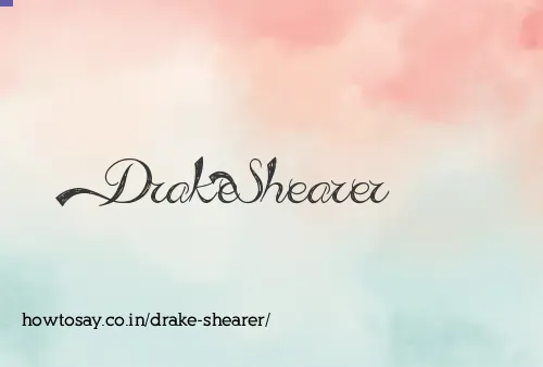 Drake Shearer