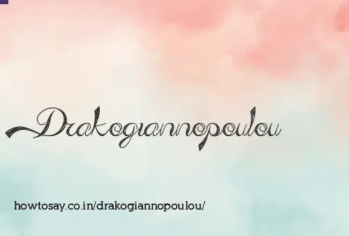 Drakogiannopoulou