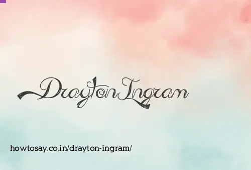 Drayton Ingram