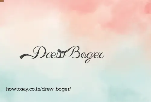 Drew Boger