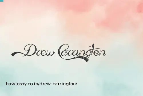 Drew Carrington