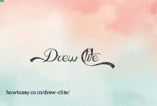 Drew Clite