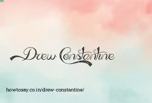 Drew Constantine