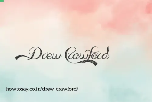 Drew Crawford