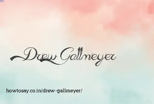 Drew Gallmeyer