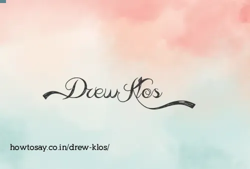 Drew Klos