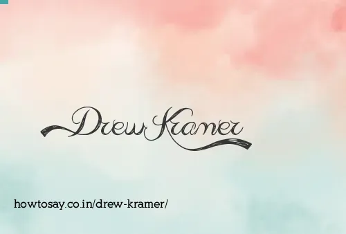 Drew Kramer