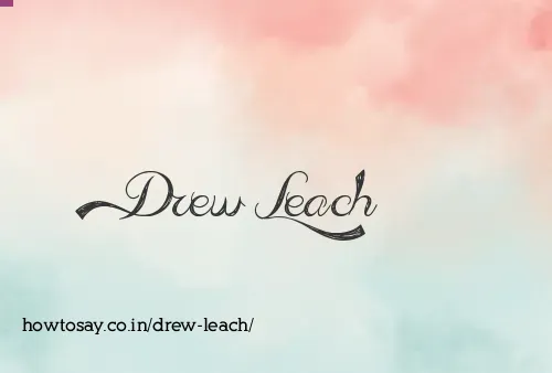 Drew Leach