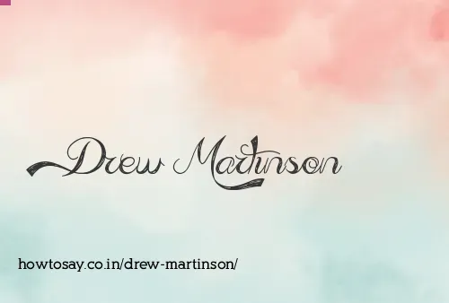 Drew Martinson