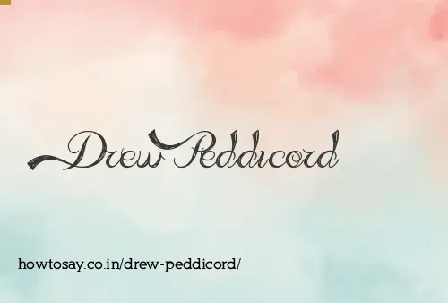 Drew Peddicord