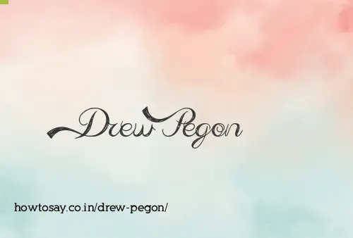Drew Pegon