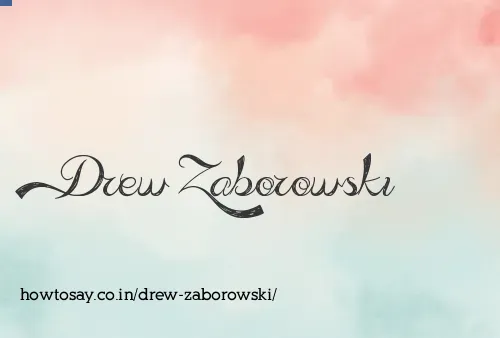 Drew Zaborowski