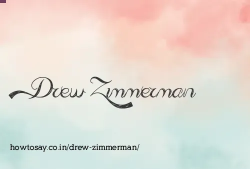 Drew Zimmerman