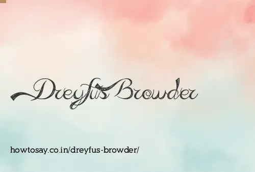 Dreyfus Browder