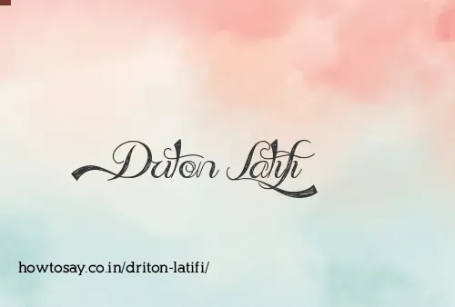Driton Latifi