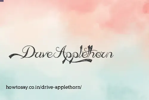 Drive Applethorn