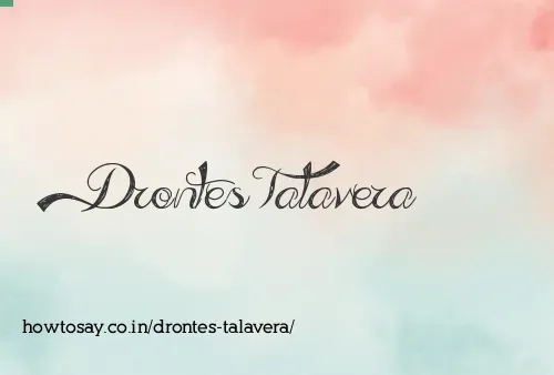 Drontes Talavera
