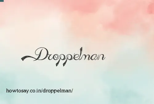 Droppelman