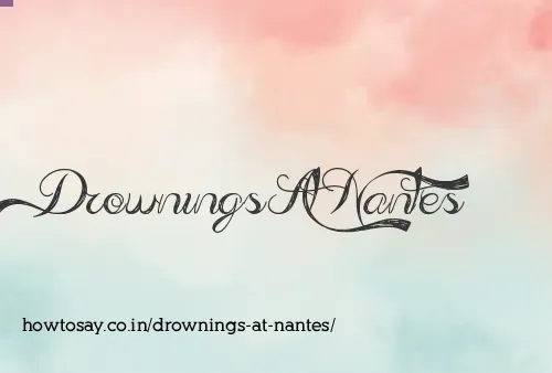 Drownings At Nantes