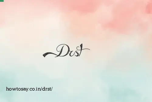 Drst