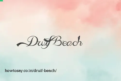 Druif Beach