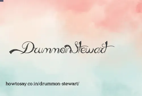 Drummon Stewart