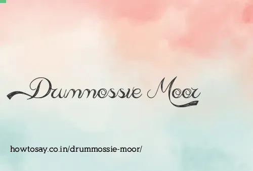 Drummossie Moor