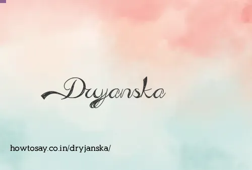 Dryjanska
