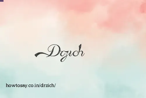 Drzich