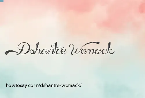 Dshantre Womack
