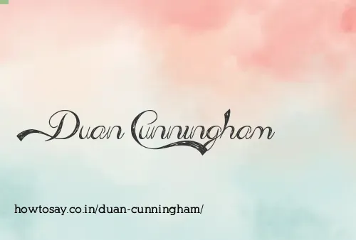 Duan Cunningham