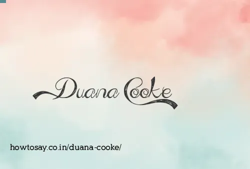 Duana Cooke