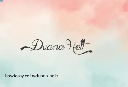 Duana Holt