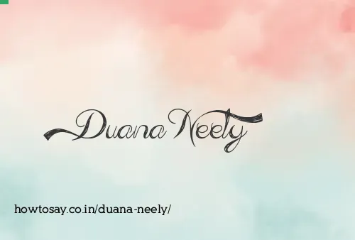 Duana Neely