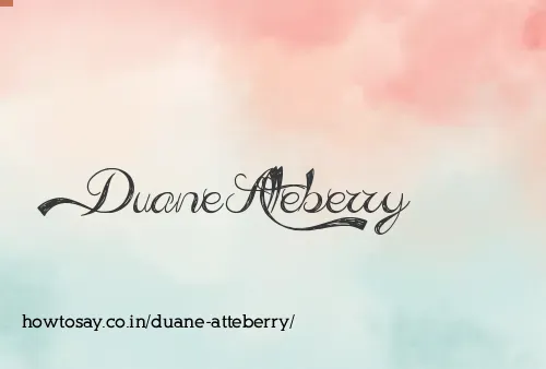Duane Atteberry