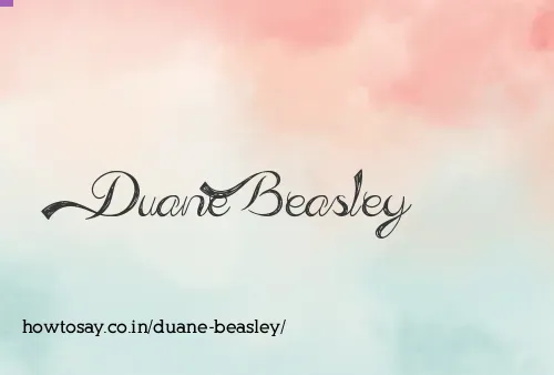 Duane Beasley
